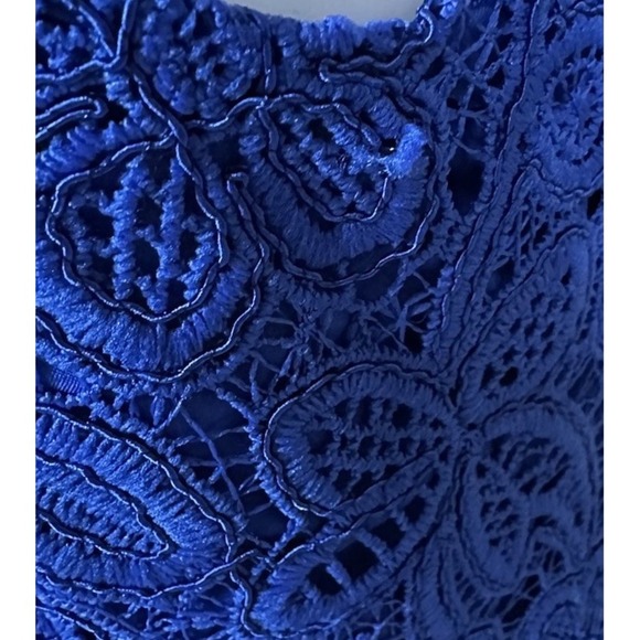 Lauren Ralph Lauren Womens 4 Floral Lace Sleeveless Racerback Dress Resort Wear - Picture 5 of 7